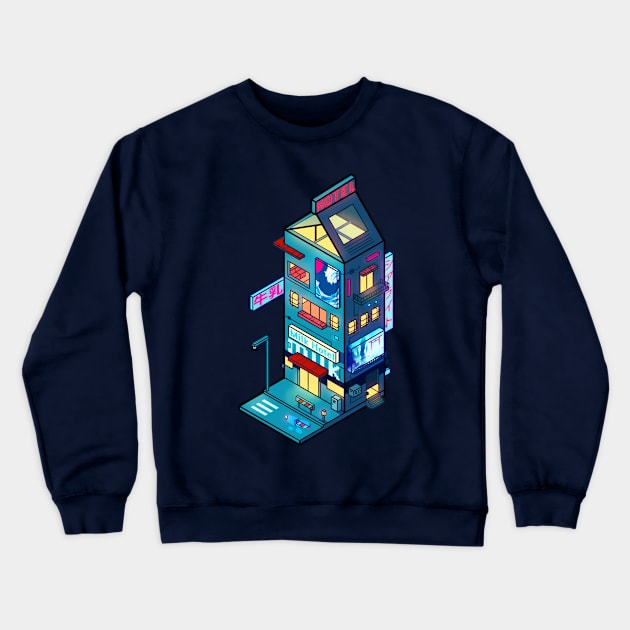 Cyberpunk Milk Crewneck Sweatshirt by seerlight